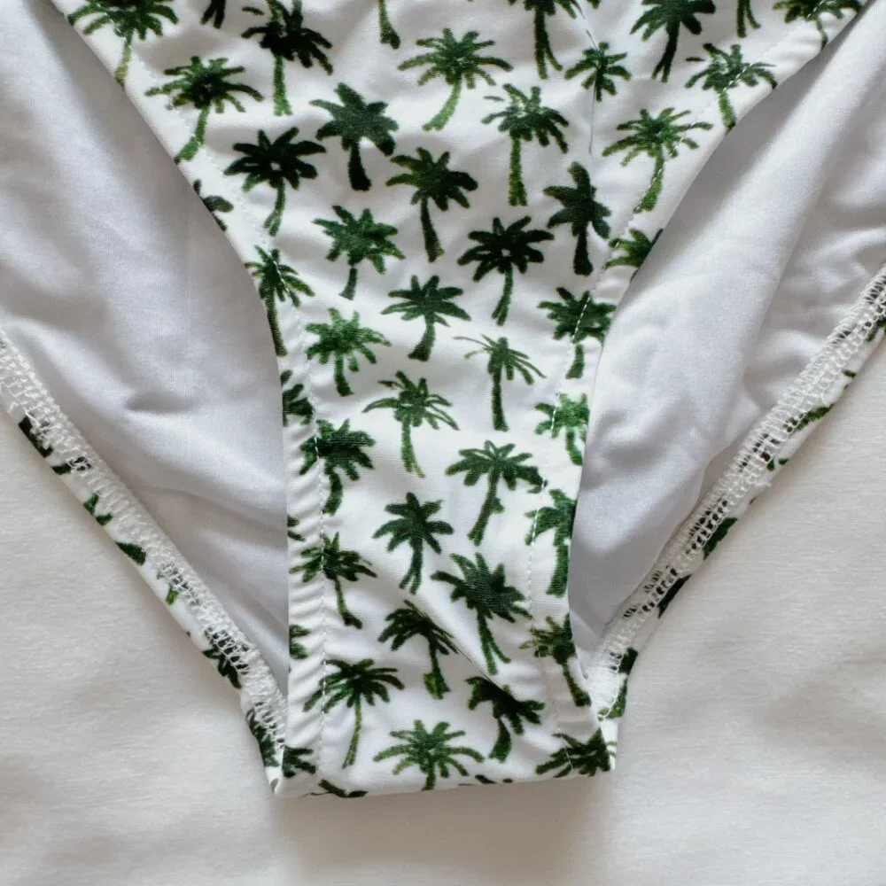 Milly Cabana Fiji bikini bottoms large women's swimsuit bathing suit white - Picture 6 of 12